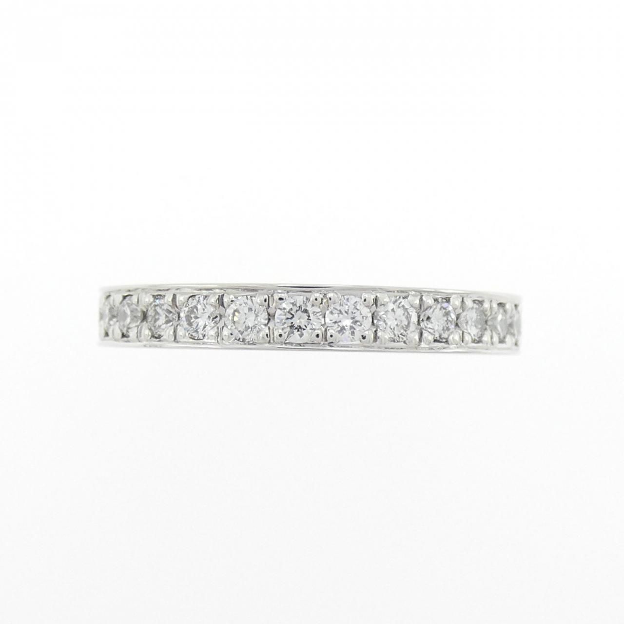 PT900 ハーフエタニティ ダイヤモンド リング 0.51CT - メルカリ