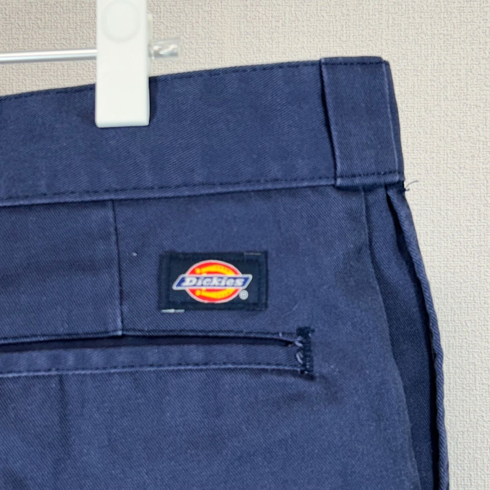 ディッキーズ 874ワークパンツw44極太ルーズDickies大きいサイズ紺色 