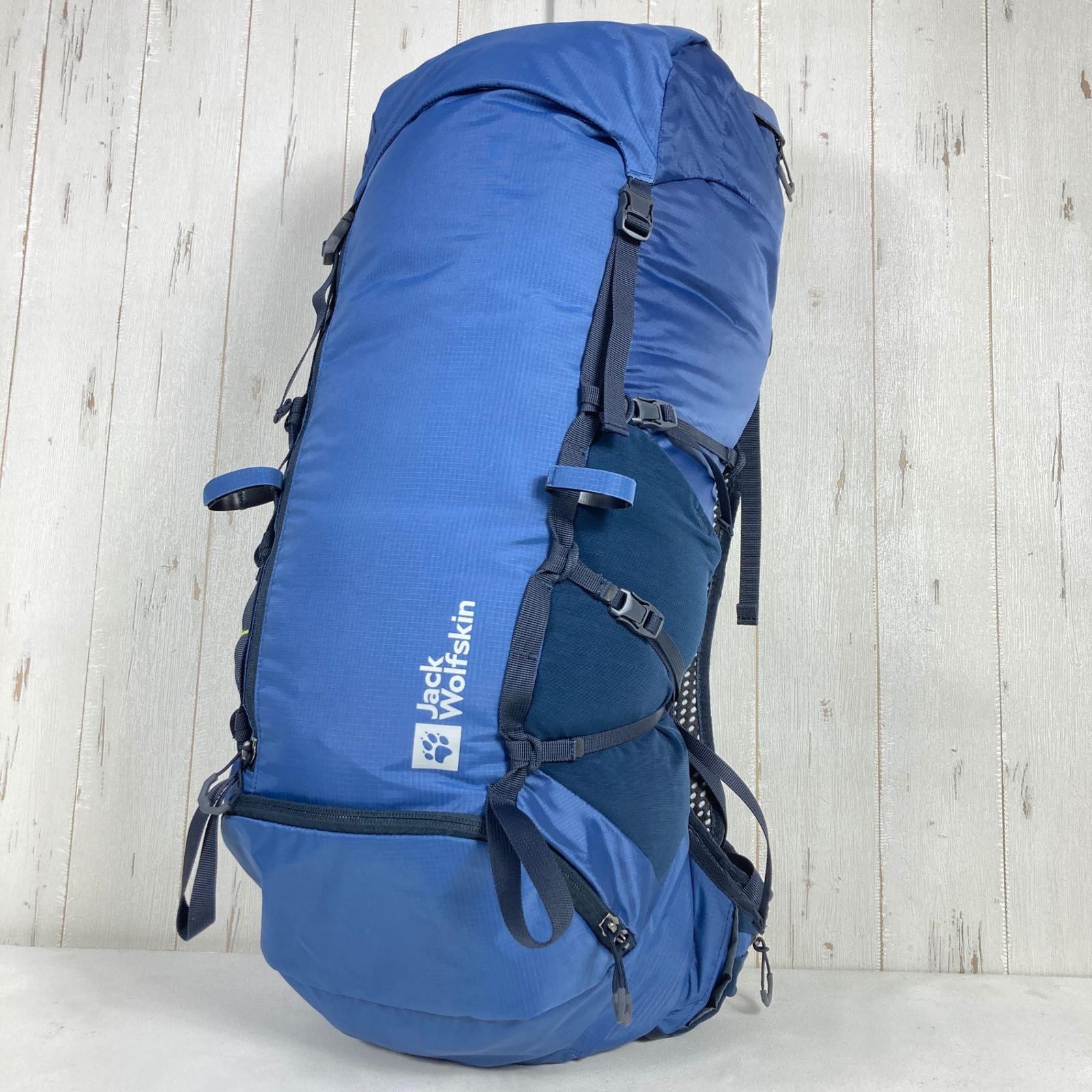 OneSize ネイビー系 Jackwolfskin ジャックウルフスキン プレライトベント 30L Prelight Vent 30L Evening Sky ナイロン バッグ ストレージ バックパック 容量 30L～54L