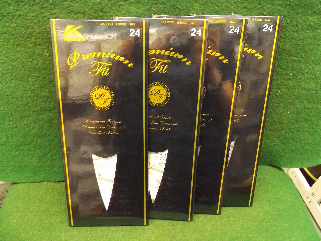 ネコポス kasco Premium Fit GR-1350 左手用 24cm×4枚 エチオピアシープ キャスコ フィット