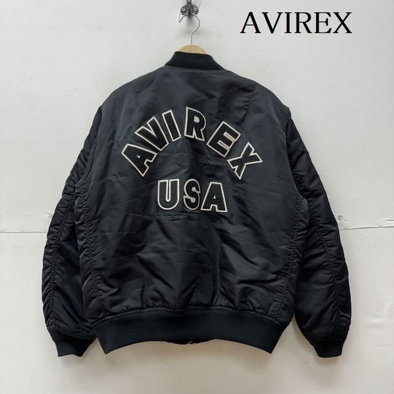 AVIREX アヴィレックス ジャケット、上着 フライトジャケット MA-1 バック コマーシャル ロゴ フライト ジャケット 6102171
