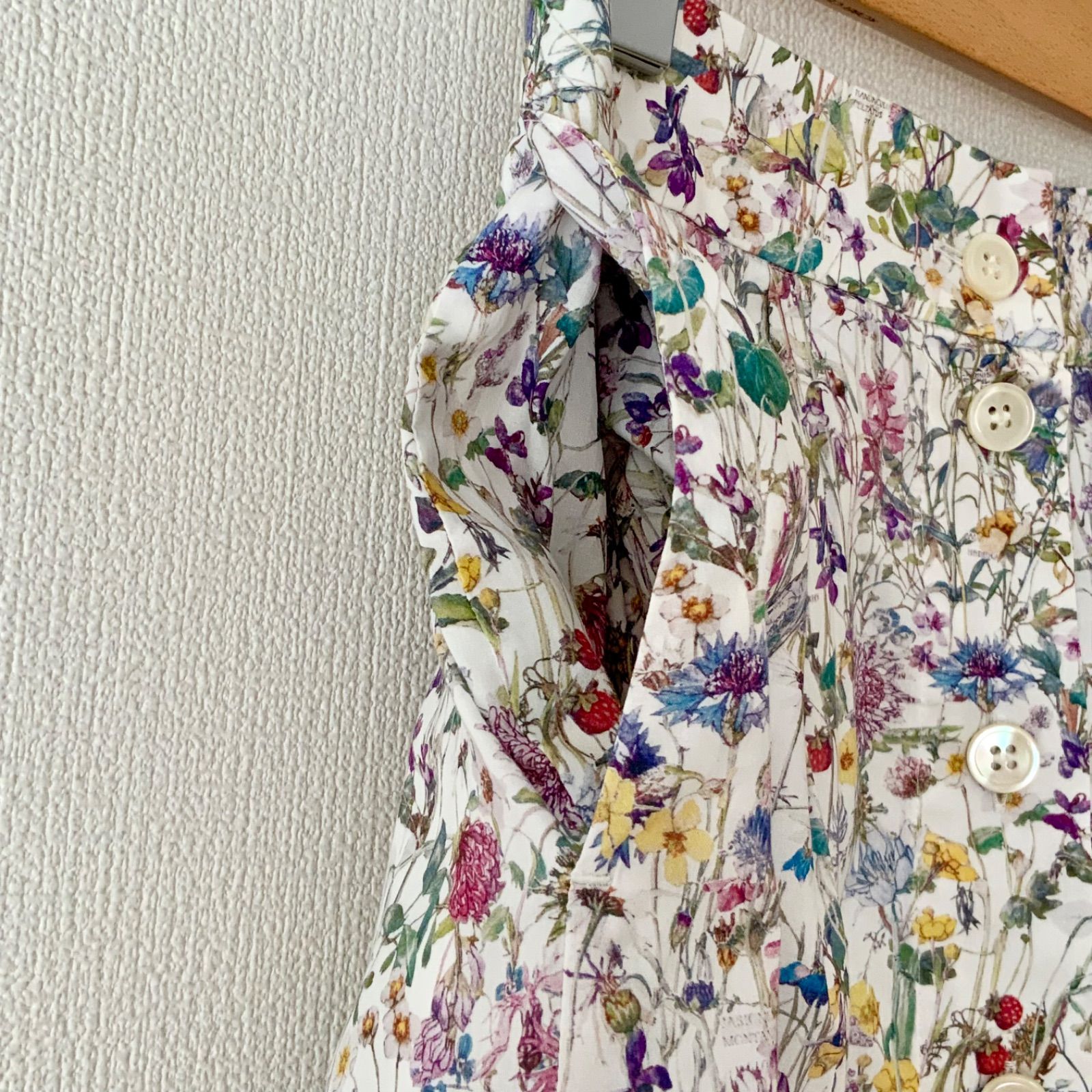 AMACA リバティWild flowers アマカ限定柄スカート☺︎☺︎ AMACA アマカ】 リバティ Wild Flowers ワイルドフラワー柄