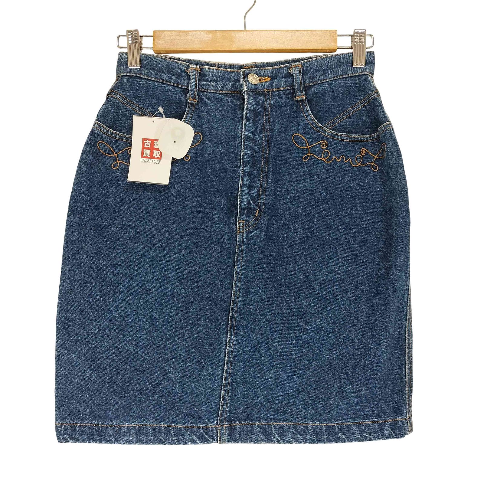 ユーズドフルギ USED古着 Y2K CECILENE 刺繍デザインデニム