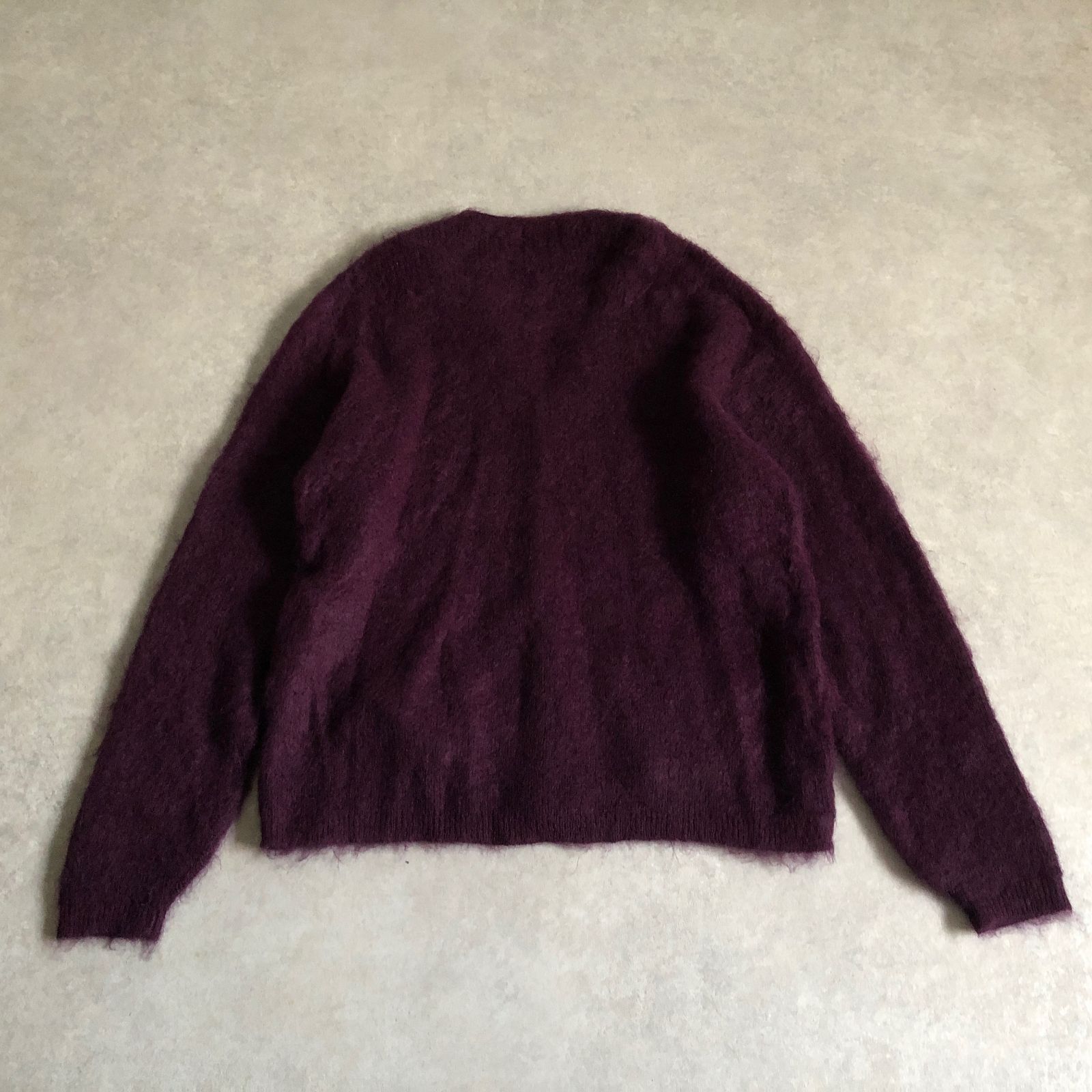 STEP AHEAD Mohair Cardigan モヘアカーディガン 国産】STEP AHEAD Mohair Cardigan W/Pocket Solid Color