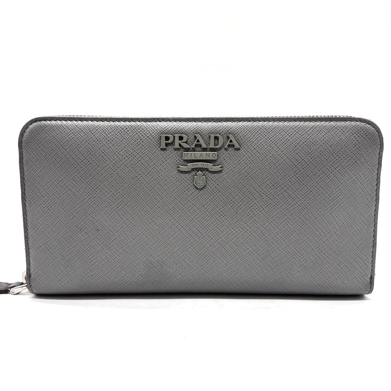 ✨良品✨ PRADA プラダ 長財布 ロングウォレット ラウンドファスナー 