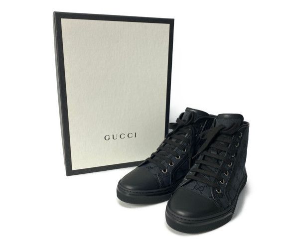最終価格【新品未使用品】GUCCI GGキャンバス ハイカット スニーカー 楽天市場】【靴】GUCCI グッチ GGキャンバス ハイカット スニーカー
