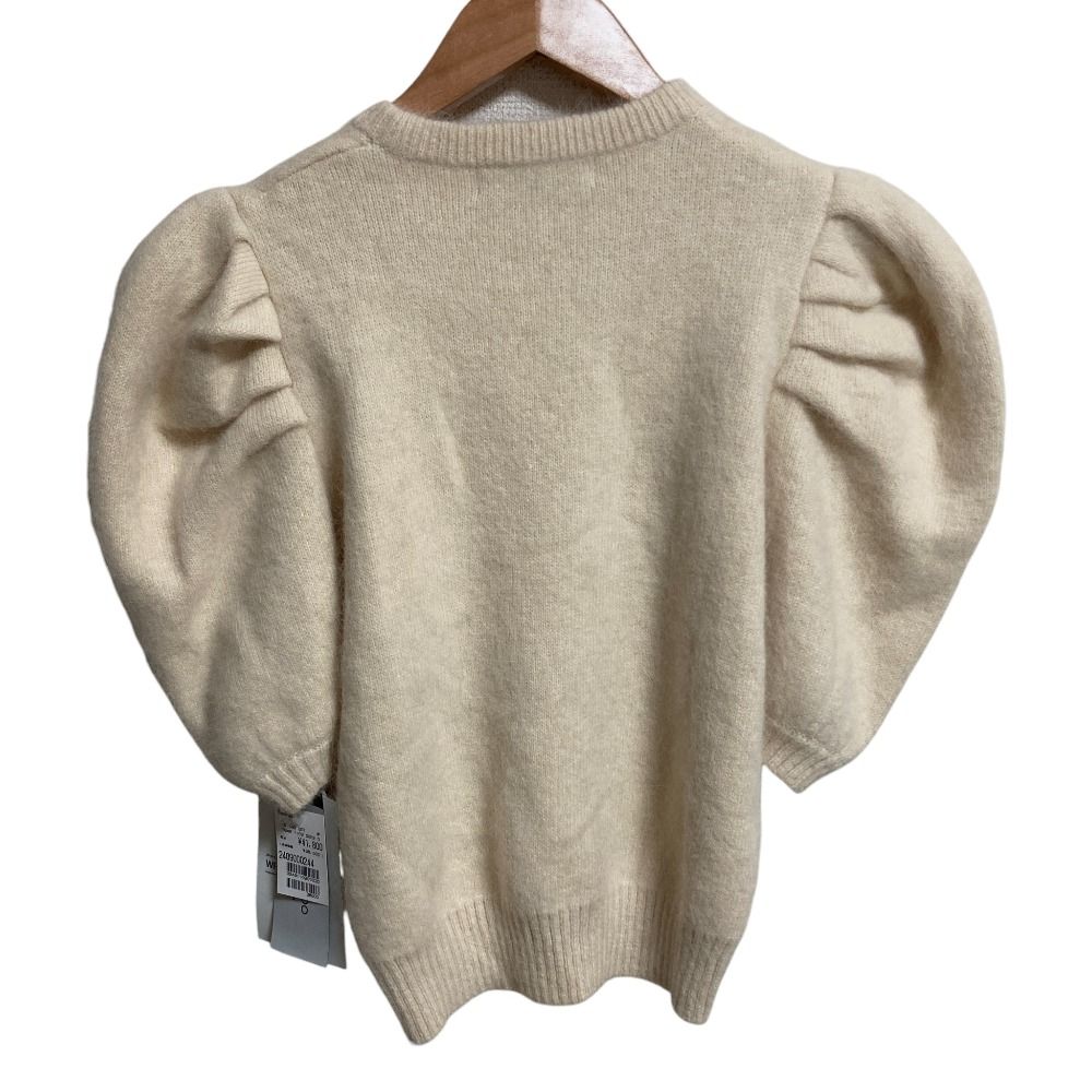 コルコバード アンゴラミンクパフスリーブニット