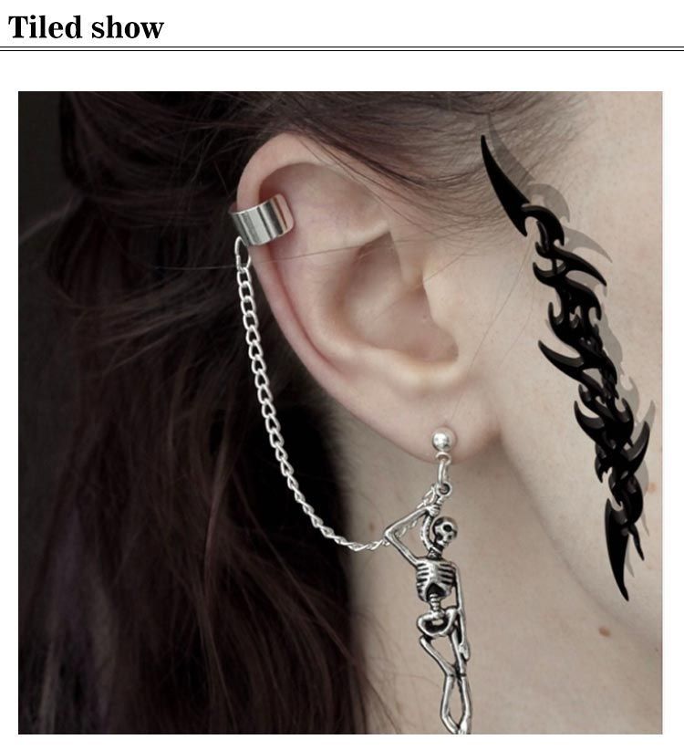 BLOOM スカルチェーンピアス 10K 7/22(火)〜NEW】Spark Bloom Pierce