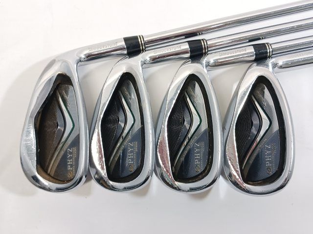 ツアーステージ PHYZ ファイズ フォージド ツアーAD75 S 6本セット 5番～PW 即決 中古(7本)ブリヂストン ツアーステージ PHYZ(ファイズ