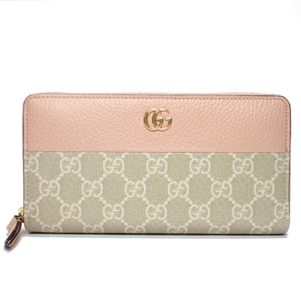 GUCCI】 グッチ GGマーモント ラウンドファスナー 456117 GUCCI】 グッチ GGマーモント ラウンドファスナー 456117
