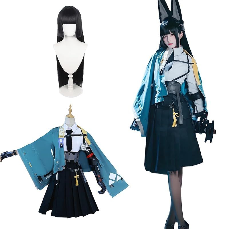 神併 星見雅 コスプレ ウィッグ付き 狐のシリオン ゼンゼロ コスプレ衣装 大人用 仮装 文化祭 イベント コスチューム ステージ服 Hoshimi Miyabi cosplay 星見雅 ウィッグ付き S