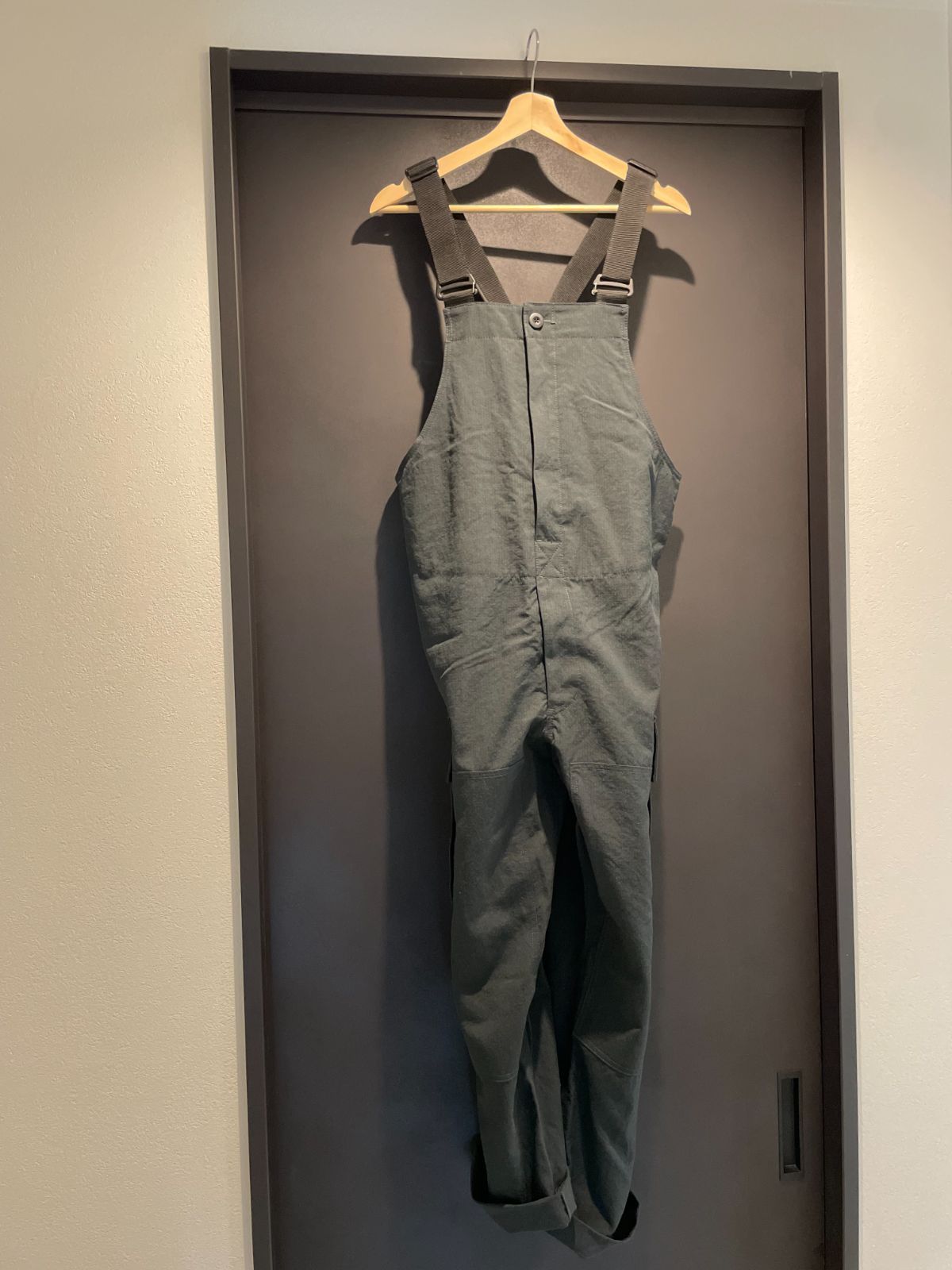 ＊ ＊ Sサイズ スノーピークTAKIBIオーバーオール 黒色