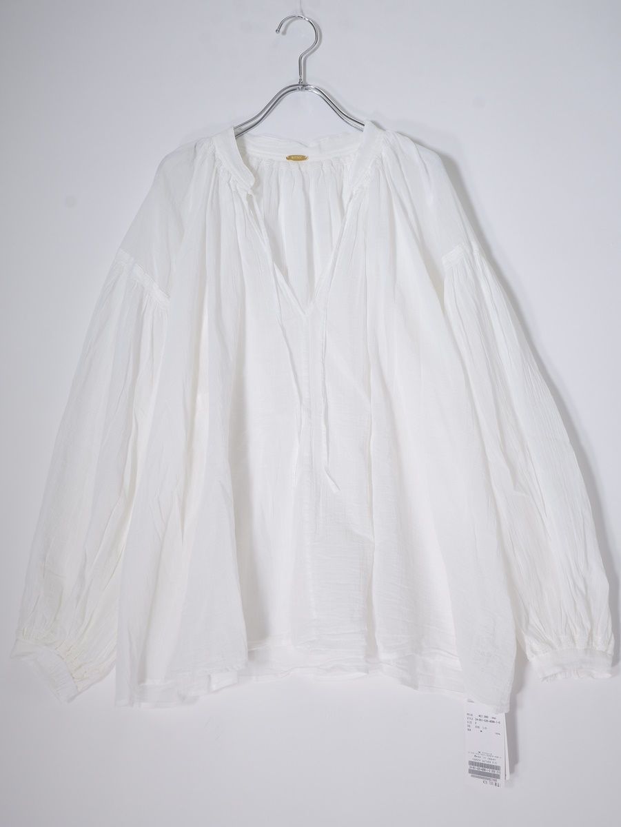 ドゥーズィエムクラス　スモックギャザープルオーバー　ブラウス Deuxieme Classe（ドゥーズィエムクラス）の「*SMOCK ギャザー