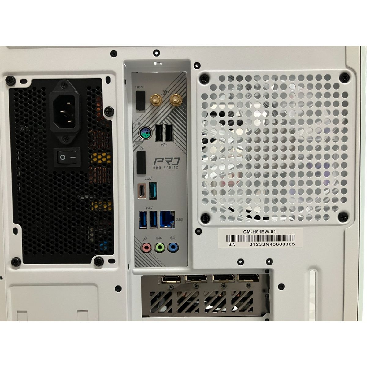 ゲーミングPC BTO i7-13700KF RTX 4070Ti メモリ32GB SSD1TB