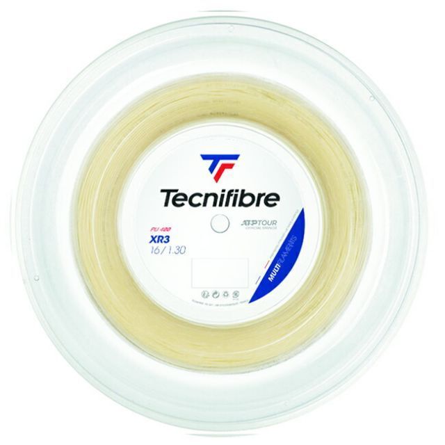 テクニファイバー(Tecnifibre) XR3(125／130) 200Mロール 硬式テニス マルチフィラメントガット(020059997)