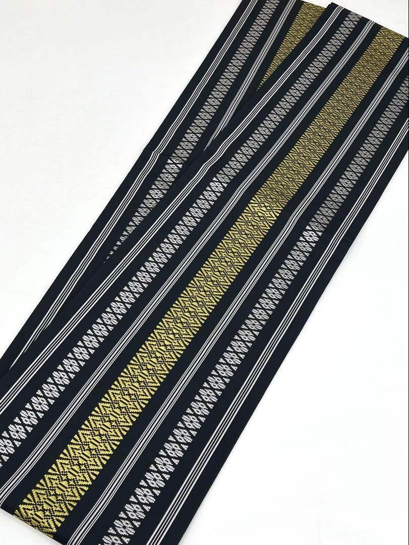 博多織 リバーシブル 全通 袋帯 献上柄 金糸 銀糸 正絹 Q996 博多織 リバーシブル 全通 袋帯 献上柄 金糸 銀糸 正絹 - メルカリ