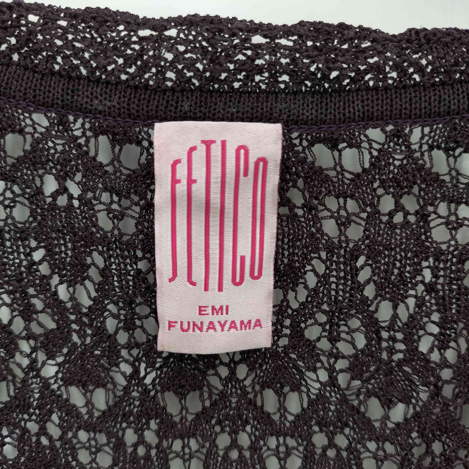 ユーズドフルギ USED古着 24AW LACE KNIT V-NECK BODYSUITS レディース