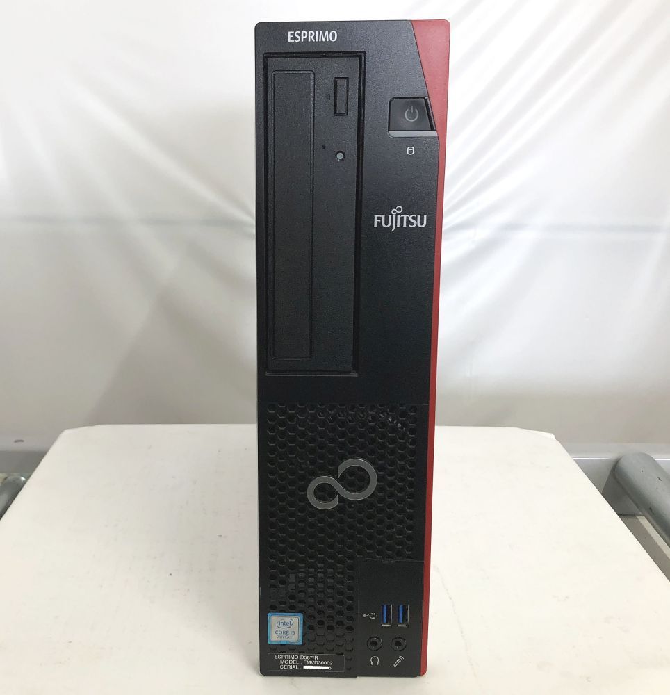 富士通ESPRIMO D587/R Corei5 SSD128GB中古品 中古パソコン 富士通 ESPRIMO D587/RX 第7世代 Core i5 7500