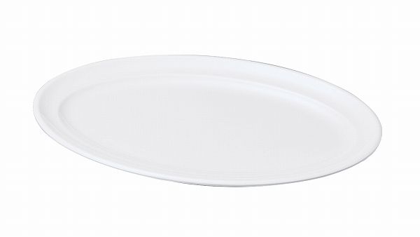 小判盛皿 ニューホワイト 36cm 0261510