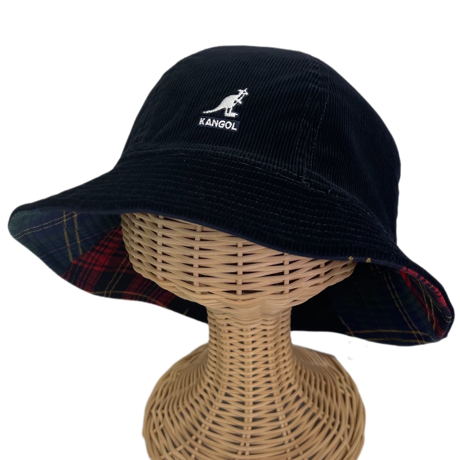 ☆送料無料☆ 当日発送可能 KANGOL ベル型ハット コーデュロイ Green系