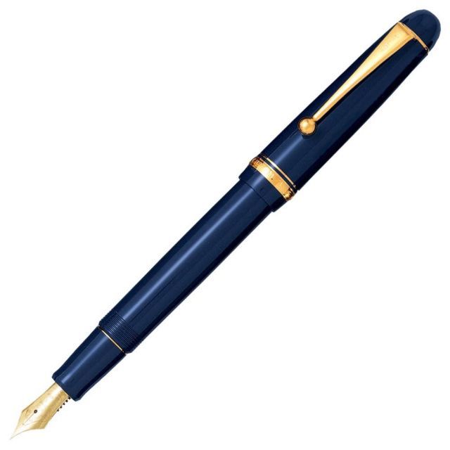 PILOT 万年筆 マンネンヒツ カスタム74 DL-F ダークブルー FKKN12SRDLF