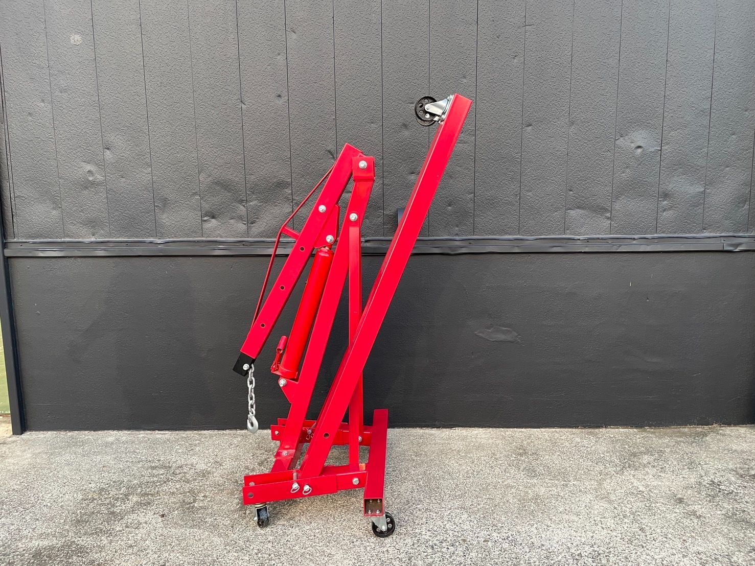 アストロプロダクツ 2.0TON エンジンクレーン EC161 直接