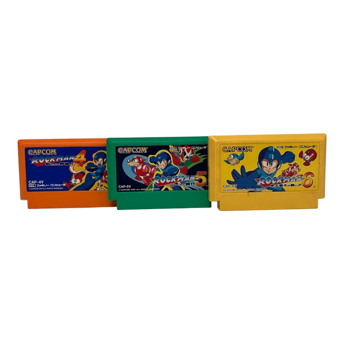 CAPCOM ロックマン 4 5 6 ファミコン ファミリーコンピュータ