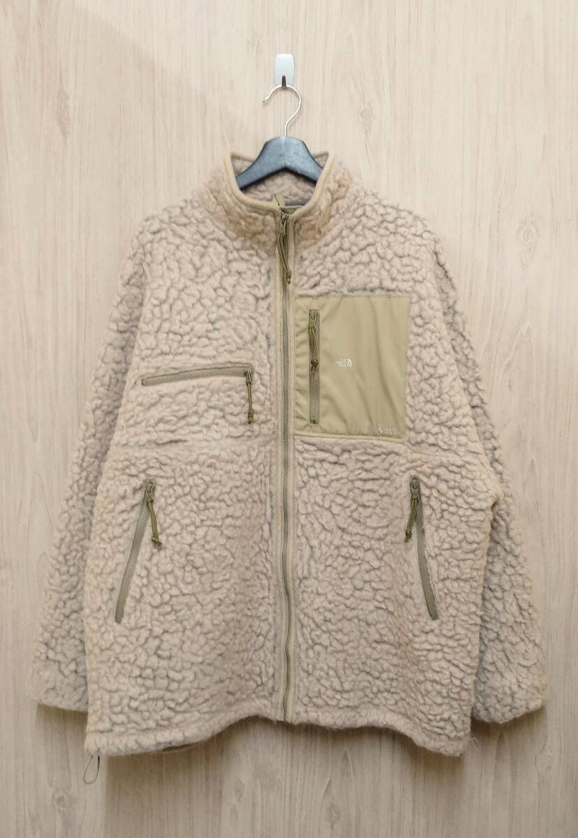 THE NORTH FACE PURPLE LAVEL|ザ ノースフェイス パープルレーベル|フリース|NA2252N|Wool Boa Fleece Field Jacket|ベージュ|XLサイズ