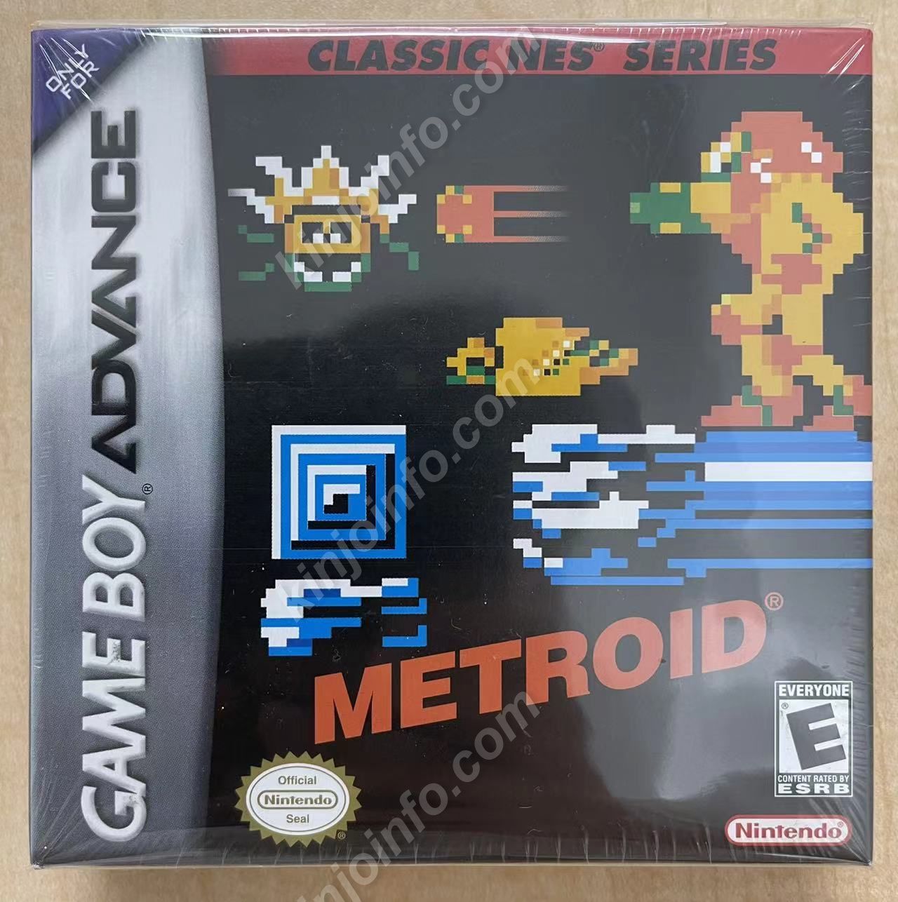 Classic NES Series:Metroid新品未開封・GBA北米版   kinjoinfo
