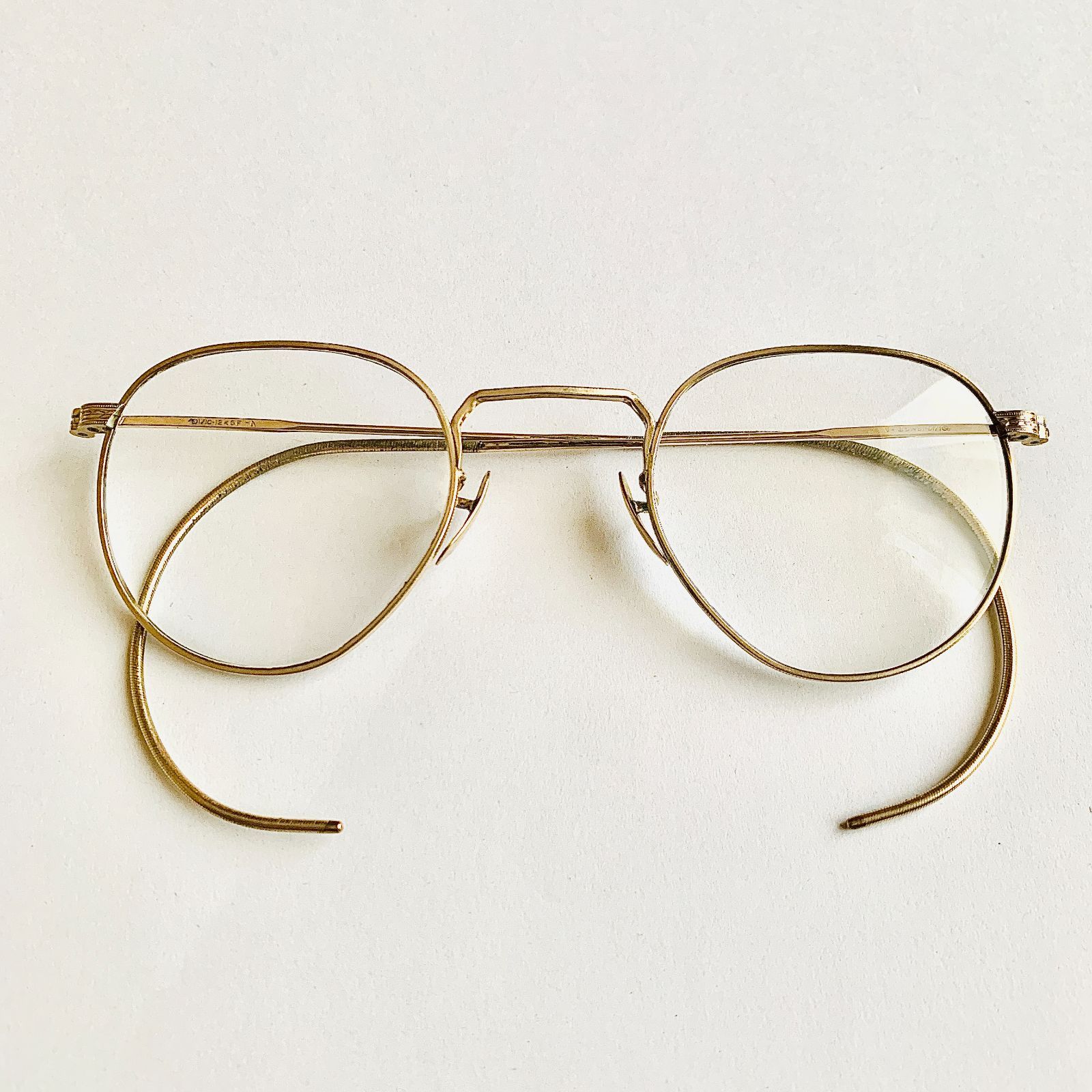 1940's アメリカンオプティカル ヴィンテージ眼鏡 1/10 12KGF - メルカリ