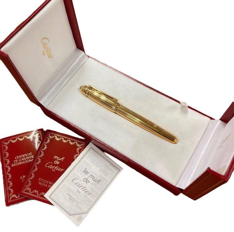 Pasha de Cartier カルティエ ゴールド ボールペン パシャ