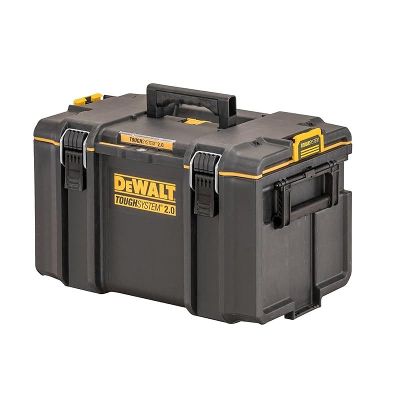 デウォルト(DEWALT) タフシステム2.0 システム収納BOX Lサイズ 工具箱 収納ケース ツールボックス DS400 積み重ね収納 DWST83342-1 1