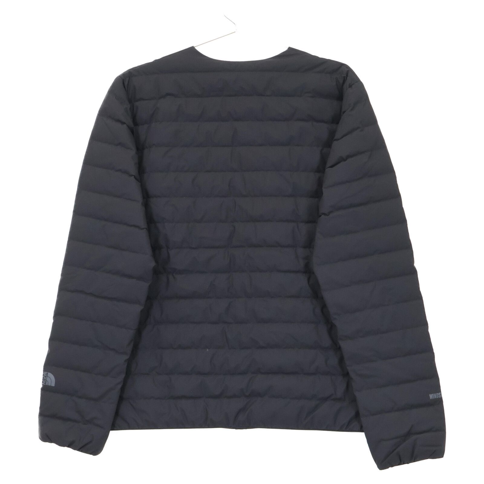 ノースフェイス ND91553 ﾌﾞﾗｯｸ ｳｨﾝﾄﾞｽﾄｯﾊﾟｰ ｾﾞﾌｧｰ ｼｪﾙ ｶｰﾃﾞｨｶﾞﾝ L