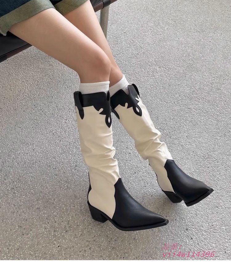 ロングブーツ韓国ファッションレディース7 SHO-63 vii 4 w 114396