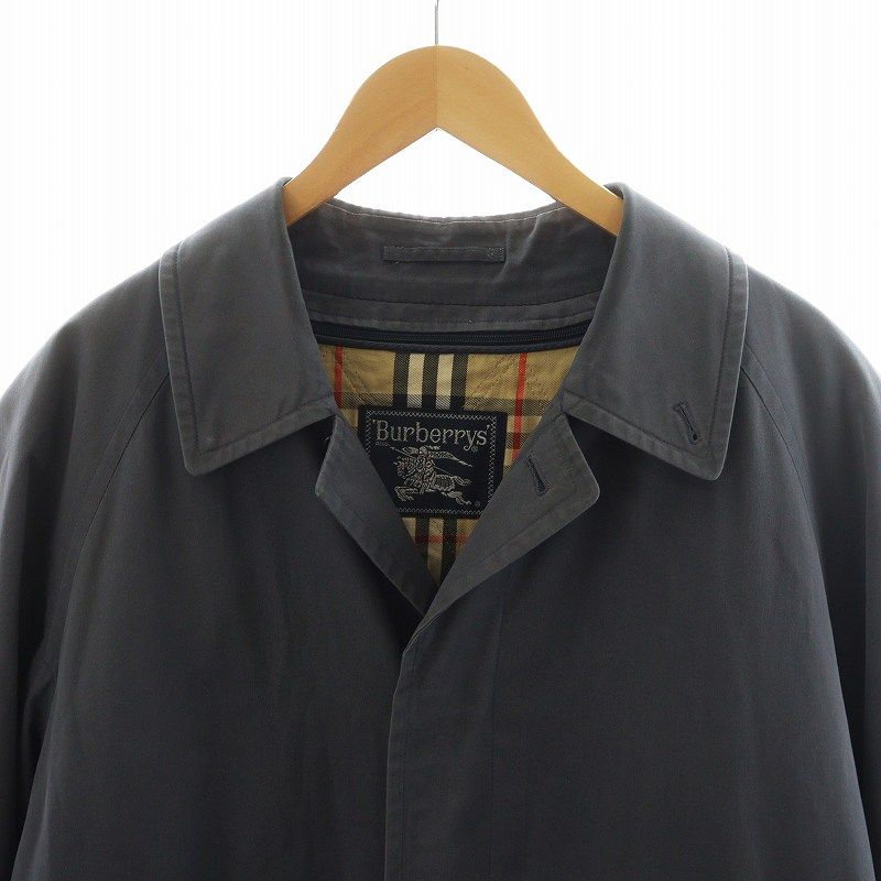 90s burberrys（バーバリー）ヴィンテージ コート/ブラック 80年代 80s 90年代 90s バーバリーズ バルマカーンコート