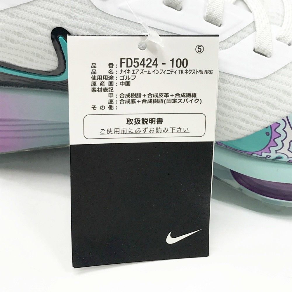 NIKE GOLF ナイキゴルフ FD5424-100 Air Zoom Infinity Tour NXT