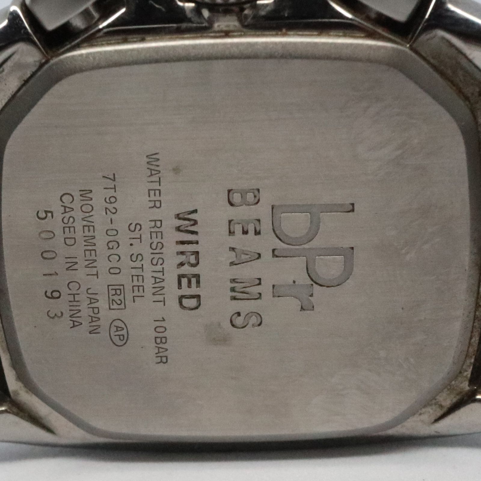 稼働品】SEIKO WIRED セイコー ワイアード bpr BEAMS ビームス 稼働品】SEIKO WIRED セイコー ワイアード bpr BEAMS ビームス