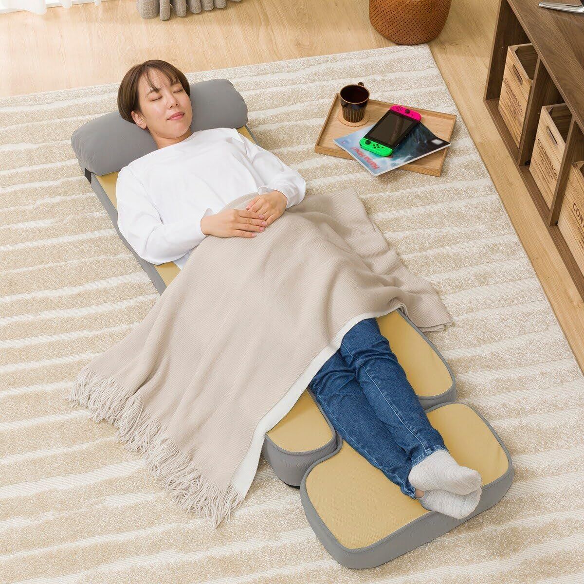 ゲーミング座椅子2 ベージュ ニトリ NITORI 5688888