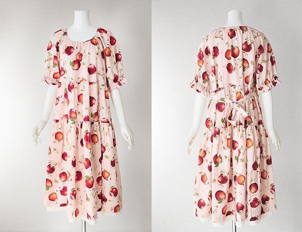 美品 PINK HOUSE × HELLO KITTY ◇50周年記念 エプロン & ワンピース 2 