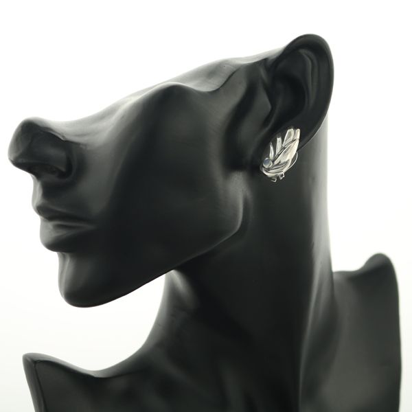 ジョージジェンセン　ムーンストーン　イヤリング ジョージジェンセン（GEORG JENSEN）ムーンストーン イヤリング