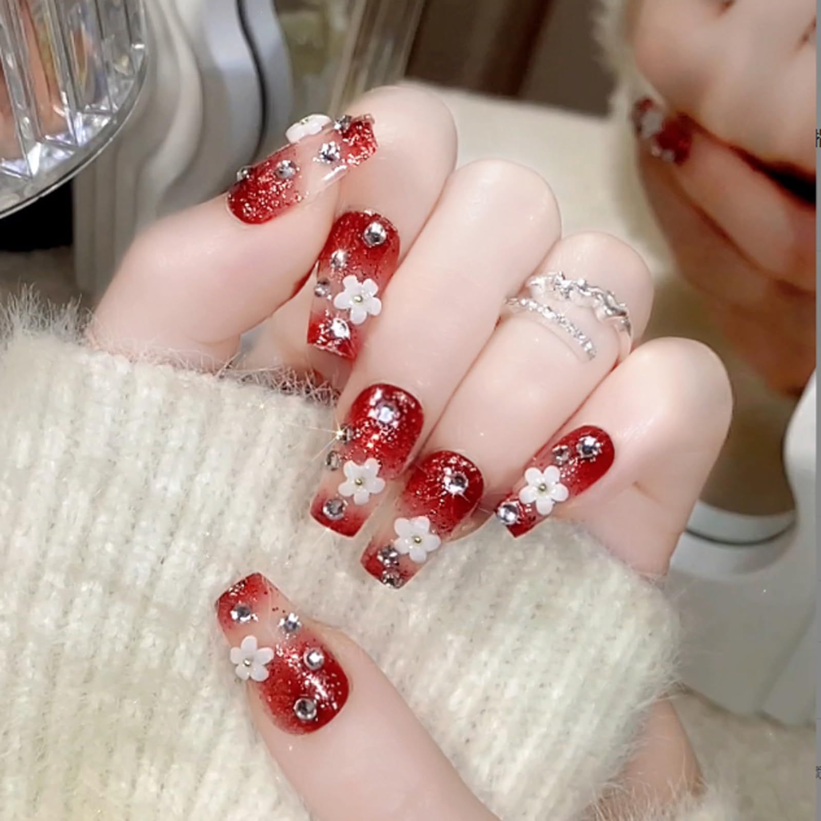 新品 HAPVITAL 24枚入り ネイルチップ 短いさネイルチップ ァー