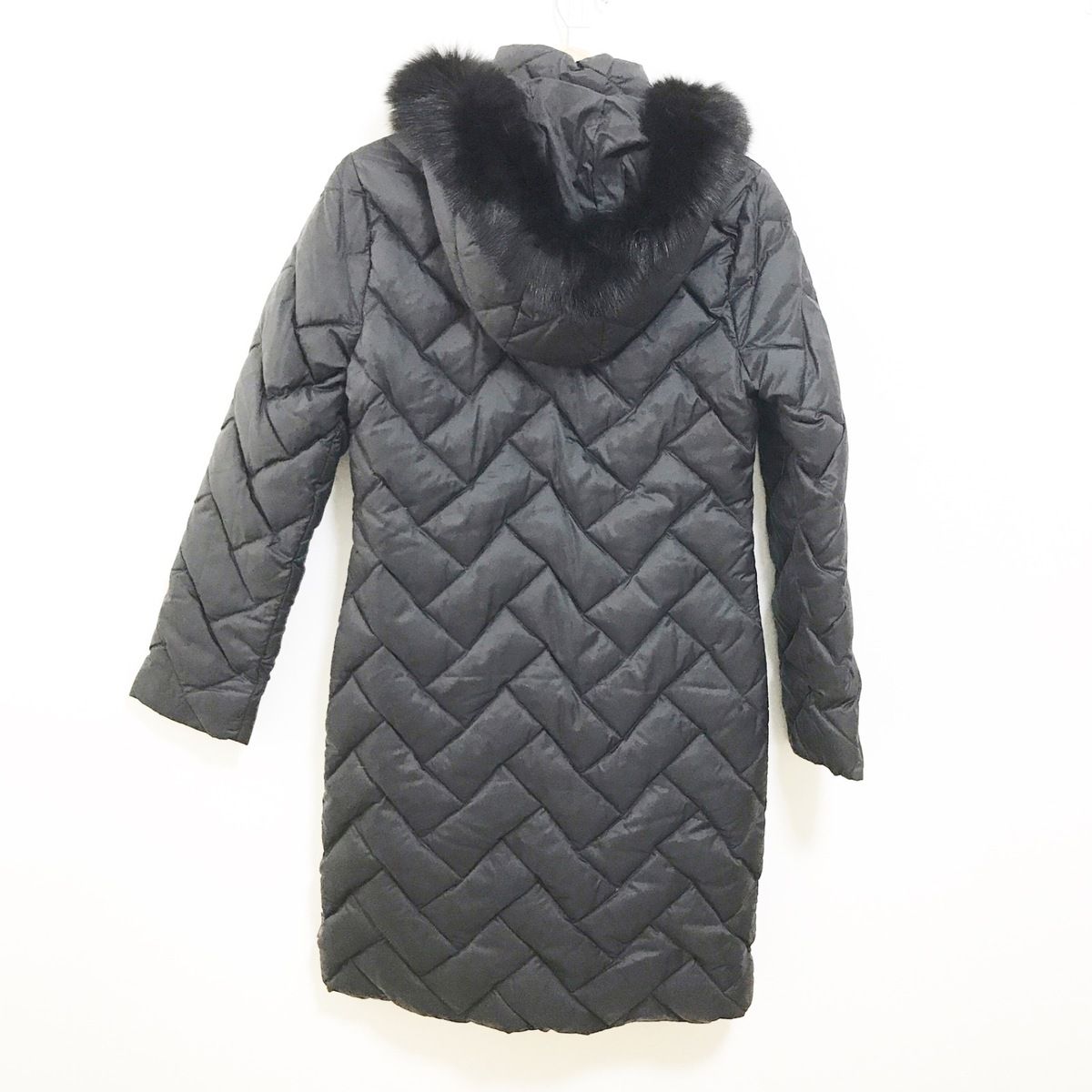 MONCLER(モンクレール) ダウンコート サイズ00 XS レディース美品 MELANIE(メラニー) 黒 長袖/キルティング/冬 - メルカリ