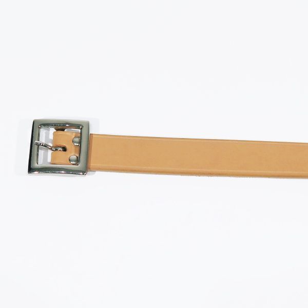 GOODENOUGH グッドイナフ LEATHER BELT レザー ベルト ベージュ - メルカリ
