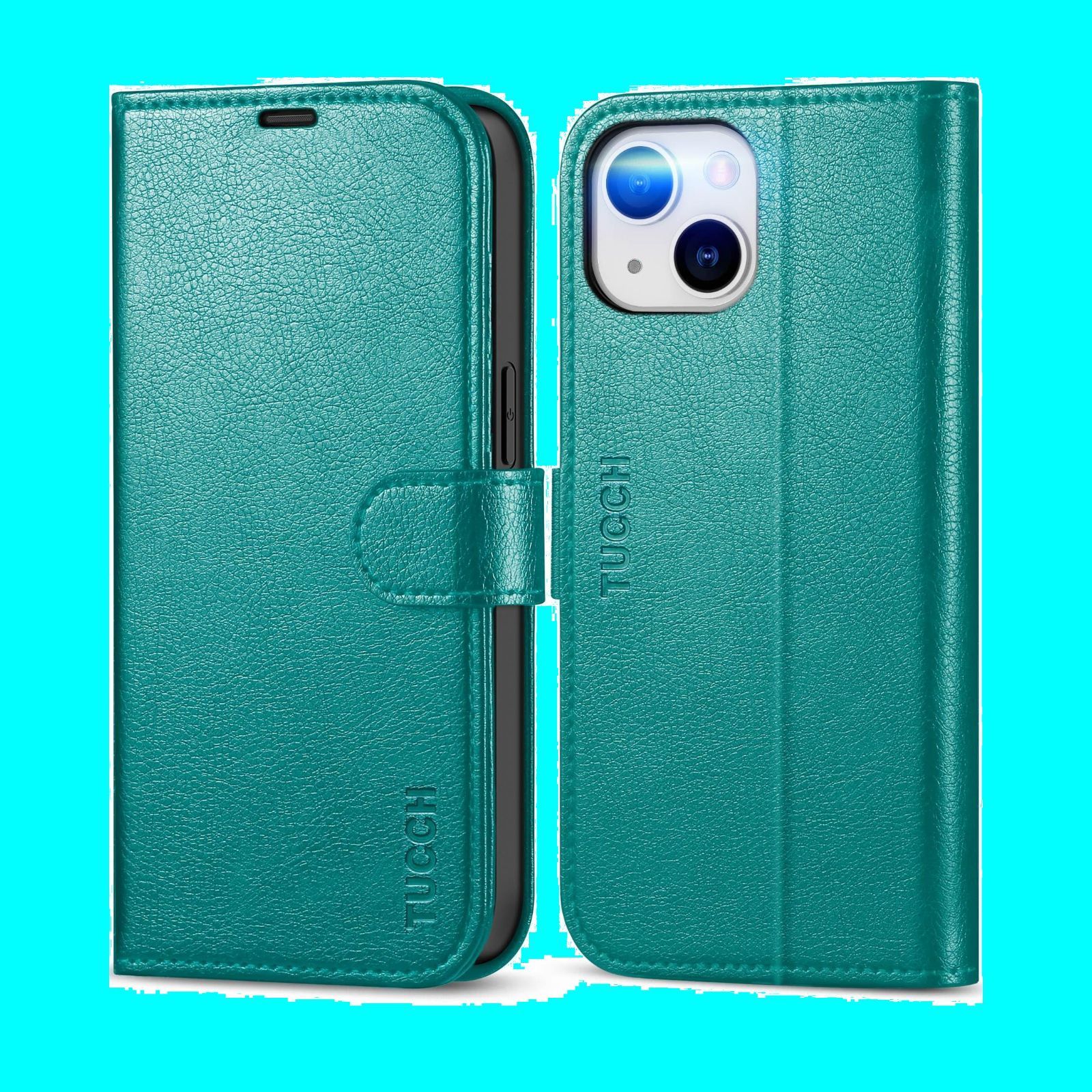 【新着商品】アイホン14 財布型 手帳 アイフォン14 [RFIDブロッキング] ケース ケース マグネット (iPhone 耐衝撃 高級PU合皮 14 14 横向きスタンド機能 6.1 カード収納 手帳型 インチ対応) 手帳型 iPh