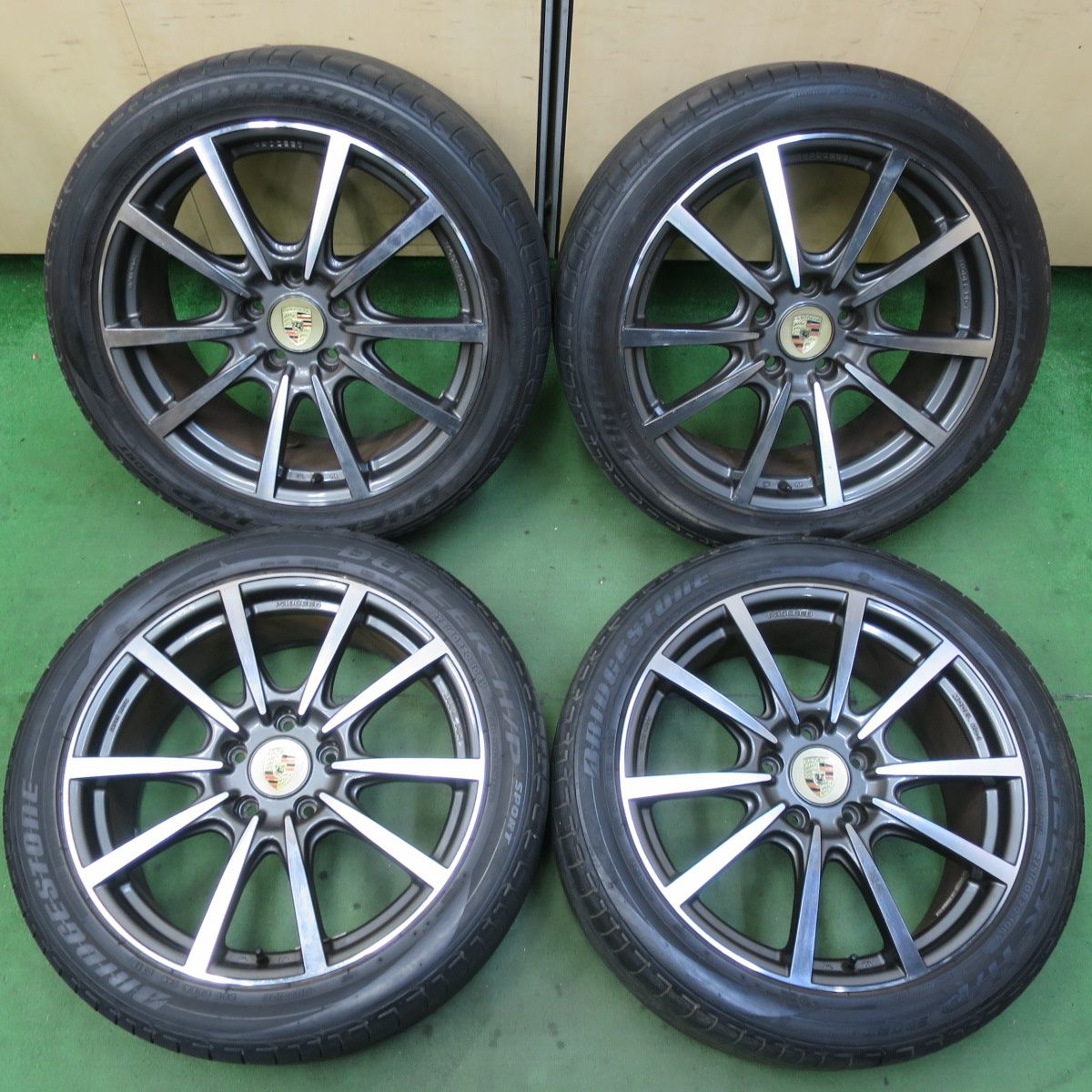 20インチ PCD130 5H PROCEED PD-1 4本セット ポルシェ等 バリ溝！8.5分☆ポルシェ カイエン 等 PROCEED MODEL PD-1 275