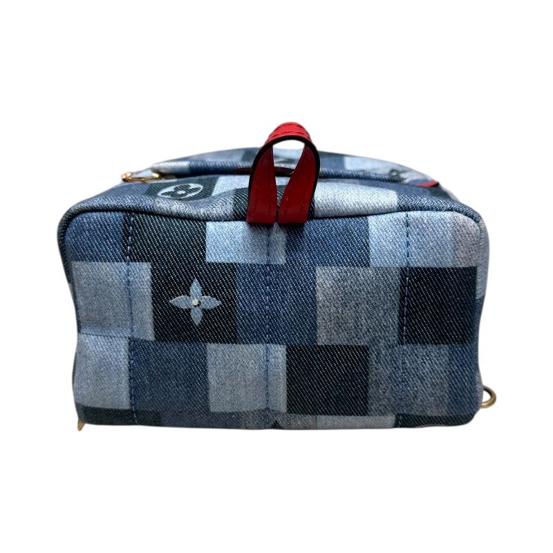 ブルー デニムモノグラム