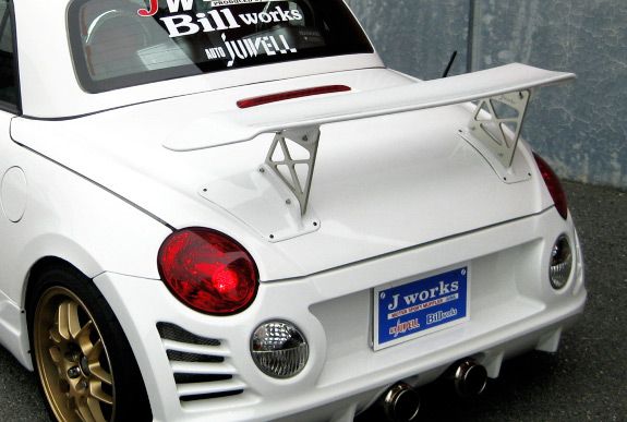 Jworks/ジェイワークス One Scene リアウイング GTバージョン FRP製 黒