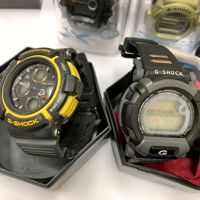 ジャンク品 カシオ G-SHOK 腕時計 まとめて11本セット SKYLINE GT-R 