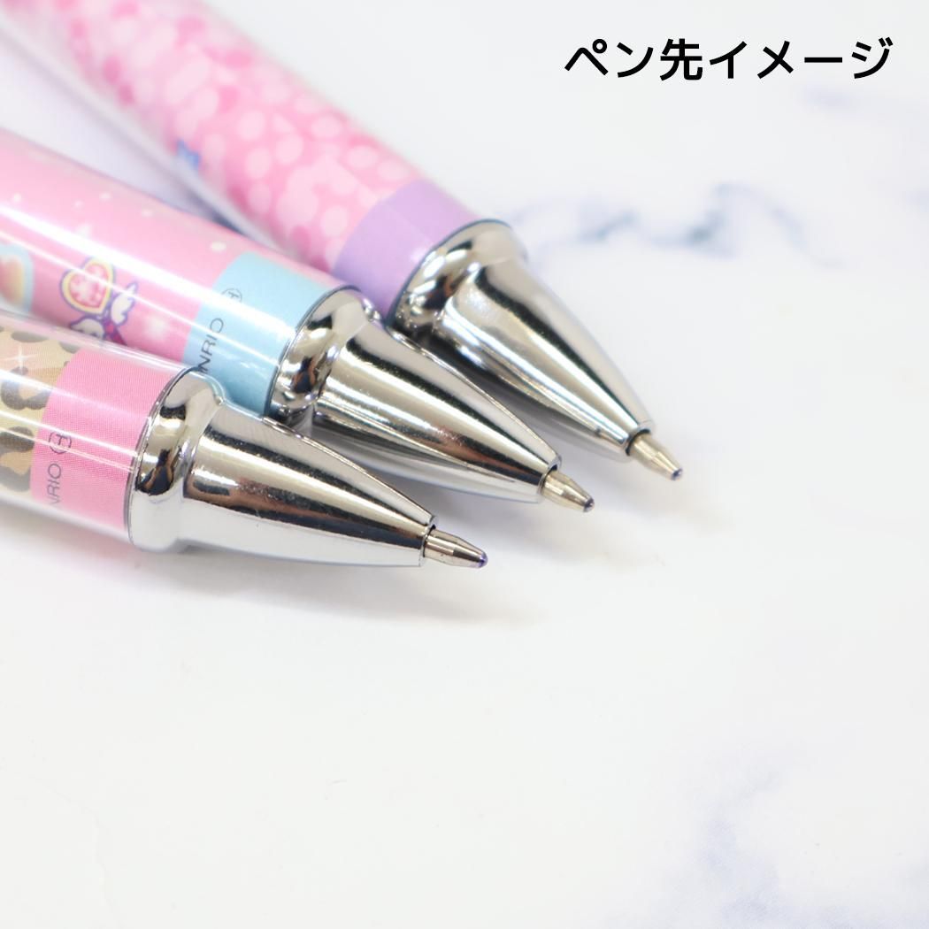 メール便】チャーミーキティ ノック式ボールペン ボールペン 胸