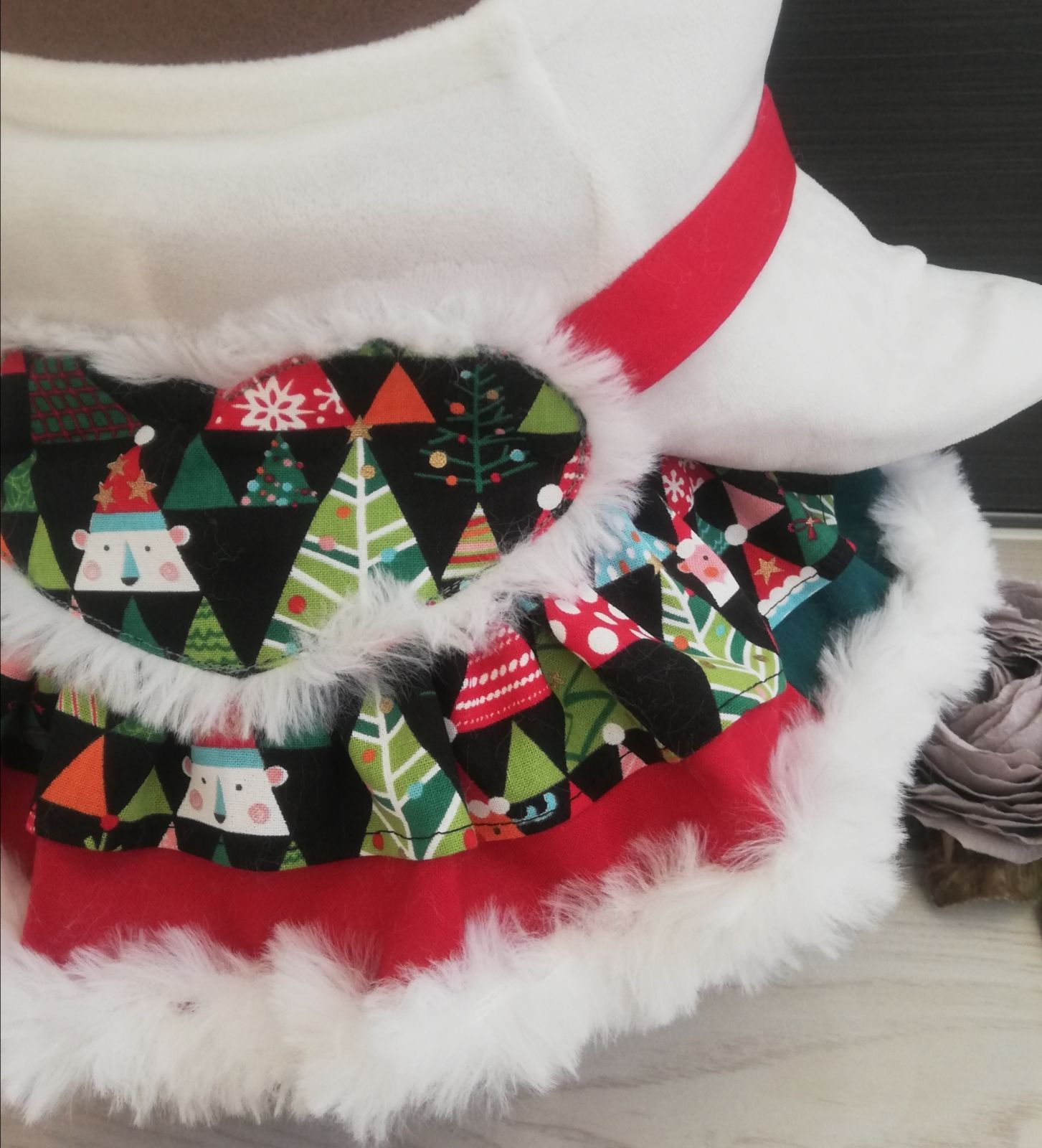 ラボ服らぼ服♡クリスマス柄ワンピース♪2着 リピート割 お手頃な価格で購入 ラボ服らぼ服♡クリスマス柄ワンピース♪2着